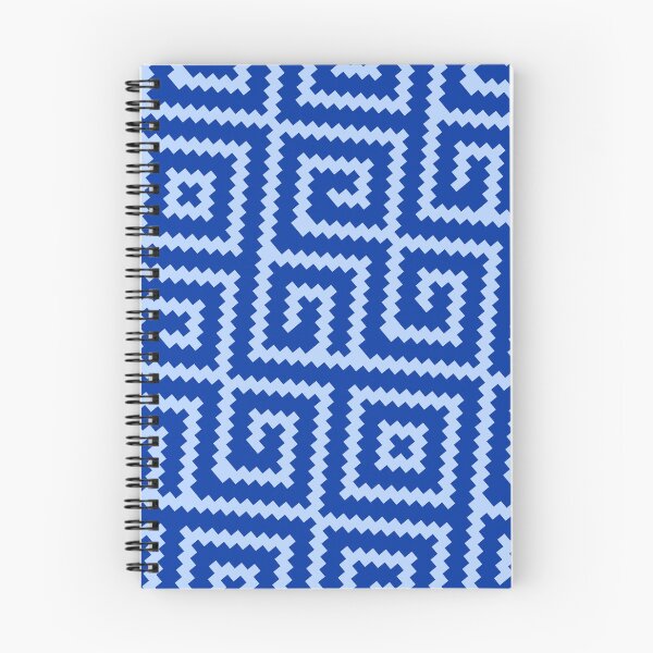 Item preview, Various Blue Jagged Edge African Swirl Coherent Drafts designed and sold by Alchemy-A-La-G.