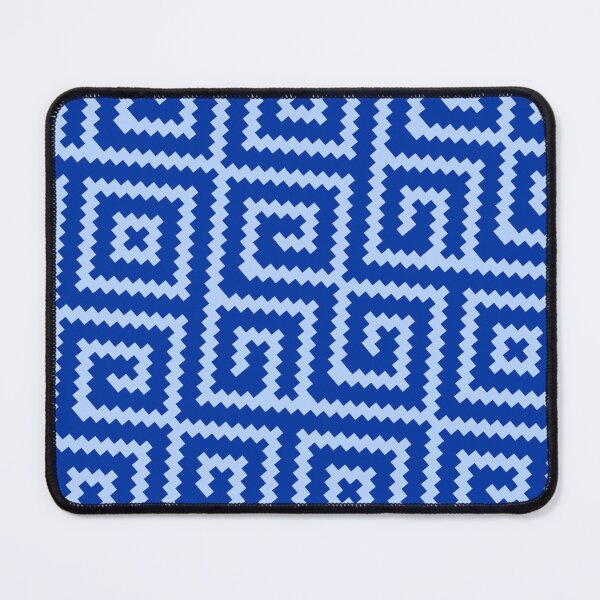 Item preview, Various Blue Jagged Edge African Swirl Coherent Drafts designed and sold by Alchemy-A-La-G.