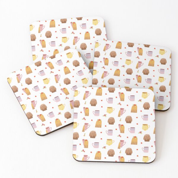 Item preview, "Sweet Delights: Cupcake Seamless Pattern" designed and sold by hjian8219.
