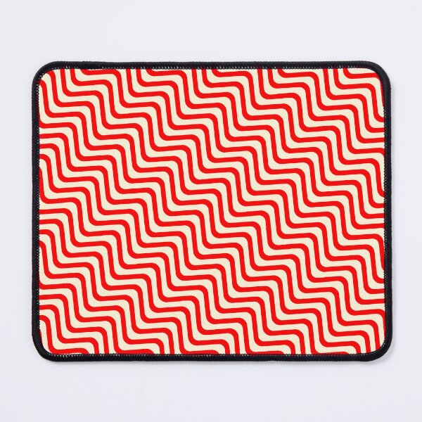 Item preview, Cream Crimson Bicolor Parallel Hypnotic Wave Coherent Drafts designed and sold by Alchemy-A-La-G.