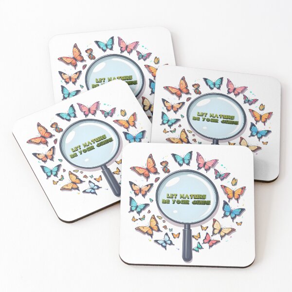 Item preview, Let nature be your guide, butterflies designed and sold by PrintPlanetGo.