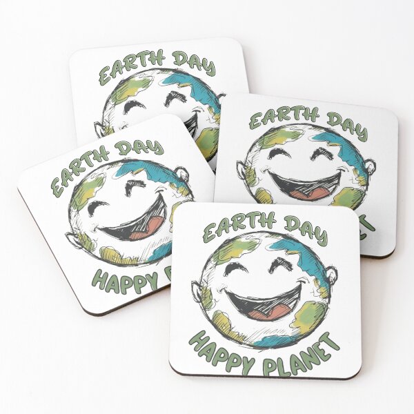 Aperçu de l'œuvre Earth Day Happy Planet Cute Earth Day 2024 créée et vendue par Loviness.