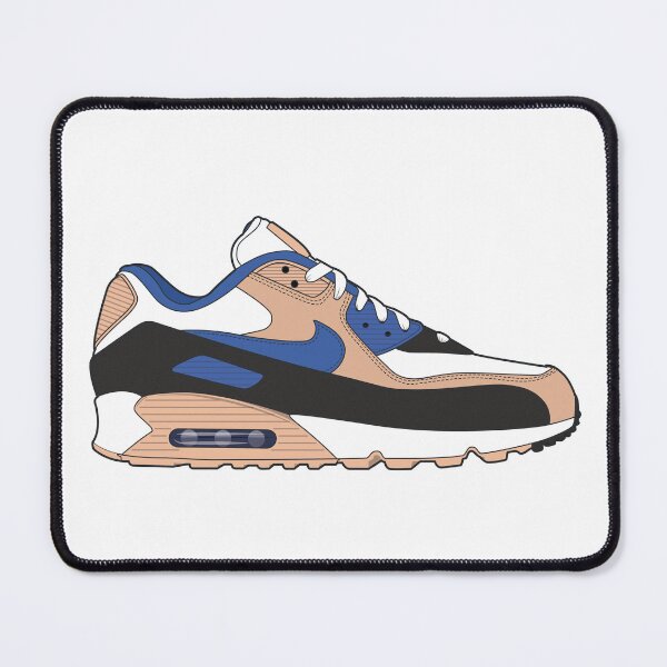 Item preview, Air Max 90 GTX - Peach, Black and White designed and sold by StickersHighway.