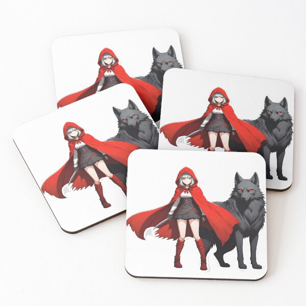 Item preview, Red riding hood and the wolf designed and sold by PrintPlanetGo.