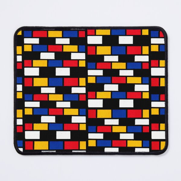 Item preview, Mondrian Inspired Geometric Abstract Acrylic Painting VIII designed and sold by abstractartalex.