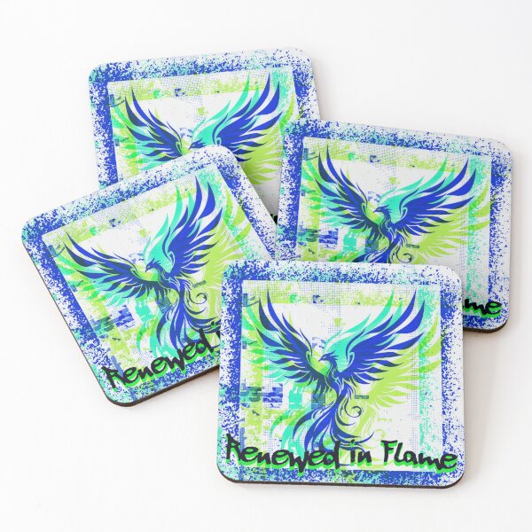 Item preview, Renewed in Flame - Phoenix Artwork designed and sold by gleefulme.