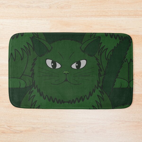 Item preview, Pattern with Cat Tomeo is green color designed and sold by Cherevan.