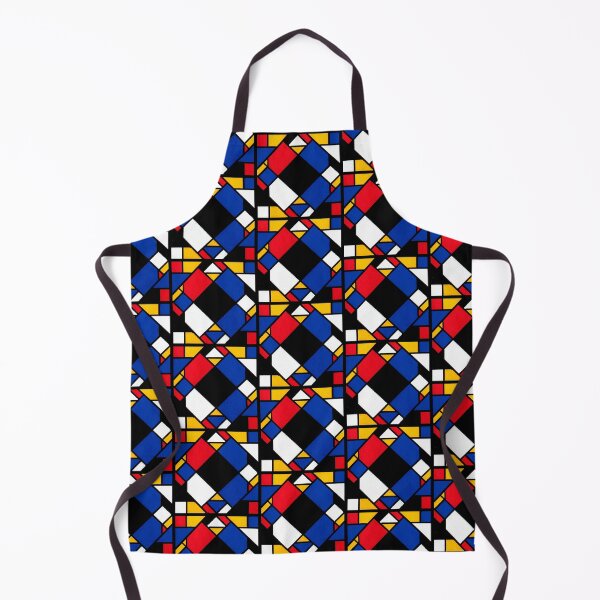 Item preview, Mondrian Inspired Geometric Abstract Acrylic Painting X designed and sold by abstractartalex.