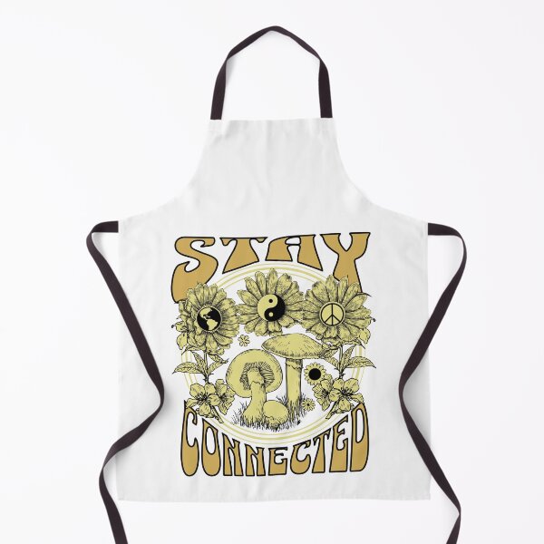 Item preview, Stay connected mushrooms, peace and love designed and sold by PrettyPinkSkies.
