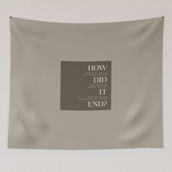 Item preview, taylor swift | the tortured poets department | how did it end? designed and sold by estheticalrh.