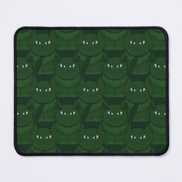 Item preview, Pattern with Cat Tomeo is green color designed and sold by Cherevan.