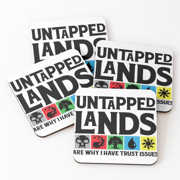 Item preview, Untapped Lands Are Why I Have Trust Issues designed and sold by OddityDesign.