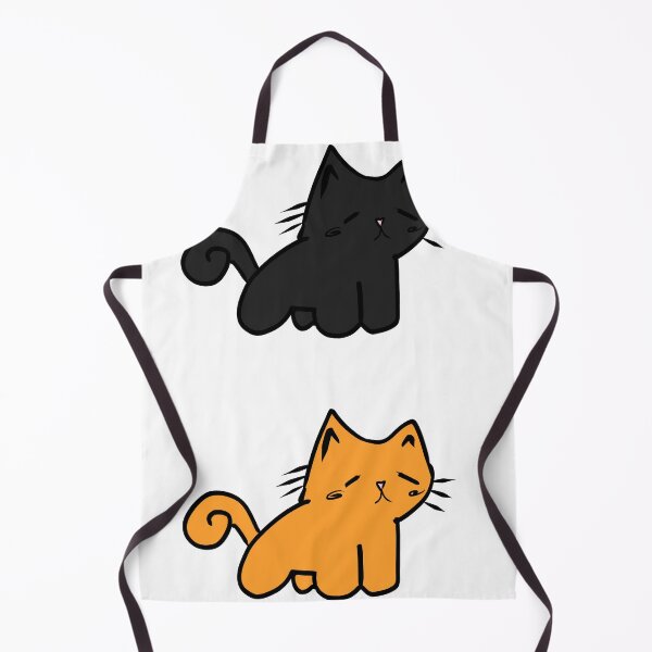 Artikelvorschau, Schwarze und orange Katzenaufkleber entworfen und verkauft von CelestialsArts shop.