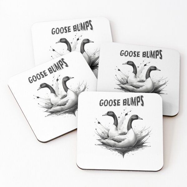 Item preview, How Geese Give Goose Bumps: Funny Animal Puns for Halloween Fist Bumps designed and sold by Benchpen.