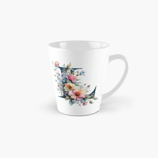 WATERCOLOR LETTER L Tall Mug