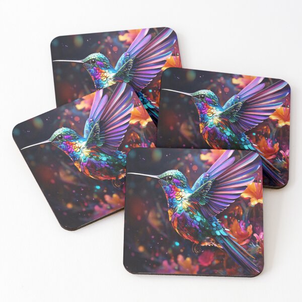 Item preview, Colored bird designed and sold by saly55887.