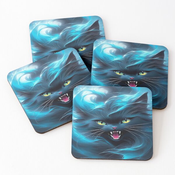 Item preview, Fierce cat designed and sold by saly55887.