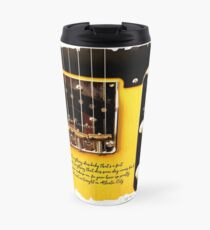Bruce Springsteen Lyrics Tribute Atlantic City. WallsOfFameAust Travel Mug