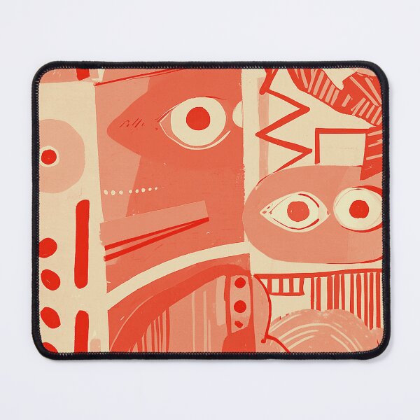 Item preview, Abstract Red Totem designed and sold by oddfolio.