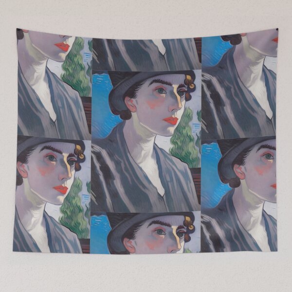 Item preview, “French Allure ” No. 24A. Naive Painting Post- Impressionistic. Abstract…By Carraann. designed and sold by CARRAANN.