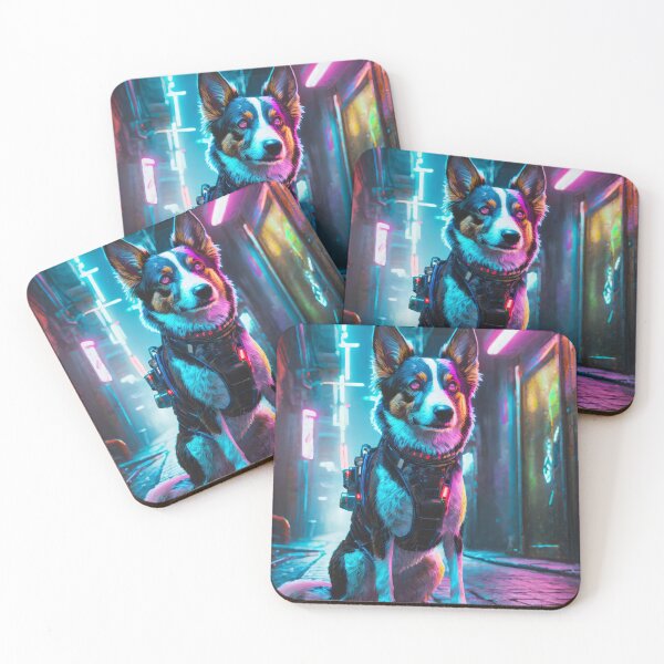 Item preview, Cyberpunk Dog L 1 designed and sold by 3dvirtualand.