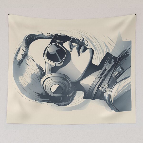 Item preview, DJ Woman designed and sold by FotoEspacioArte.