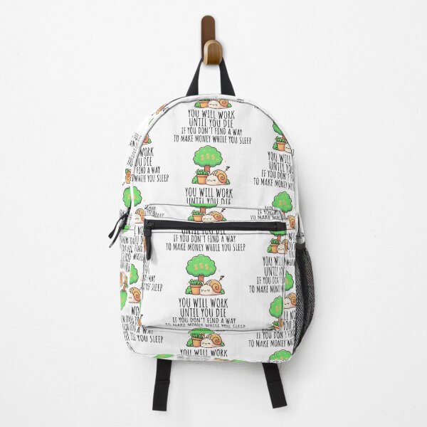Item preview, Earning Passive Income Snail designed and sold by LemuellTrends.