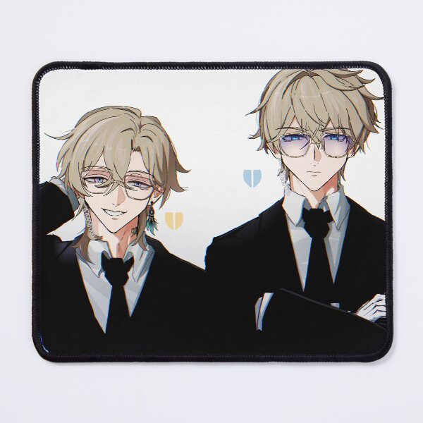 Item preview, The Blond Shield Boys Aventurine and Gepard Bodyguards Honkai Star Rail designed and sold by Sapphireicecream.
