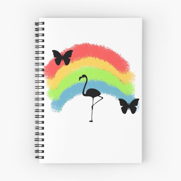 Item preview, Flamingo with Rainbow designed and sold by becca6125.