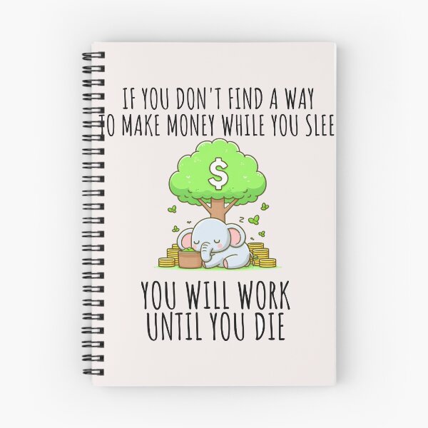 Item preview, Earning Passive Income Elephant designed and sold by LemuellTrends.