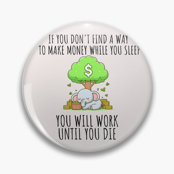Item preview, Earning Passive Income Elephant designed and sold by LemuellTrends.