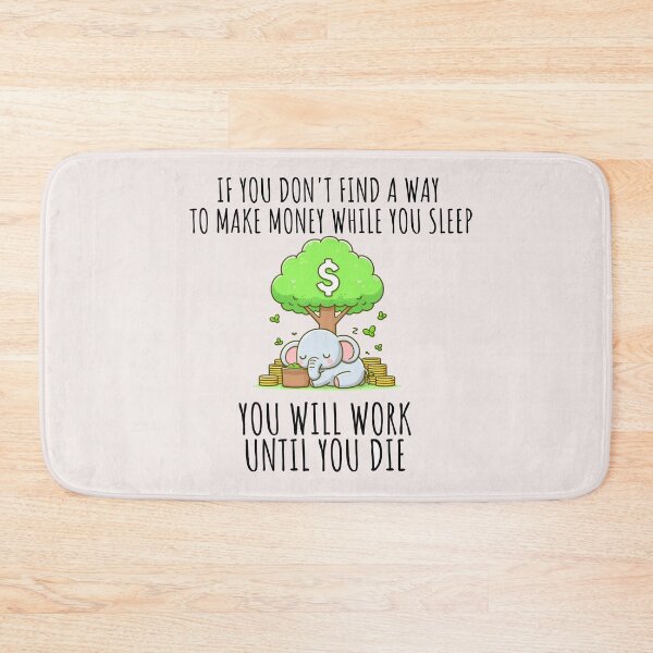 Item preview, Earning Passive Income Elephant designed and sold by LemuellTrends.