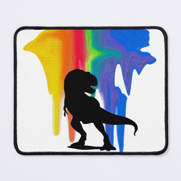 Item preview, Dinosaur with Rainbow designed and sold by becca6125.