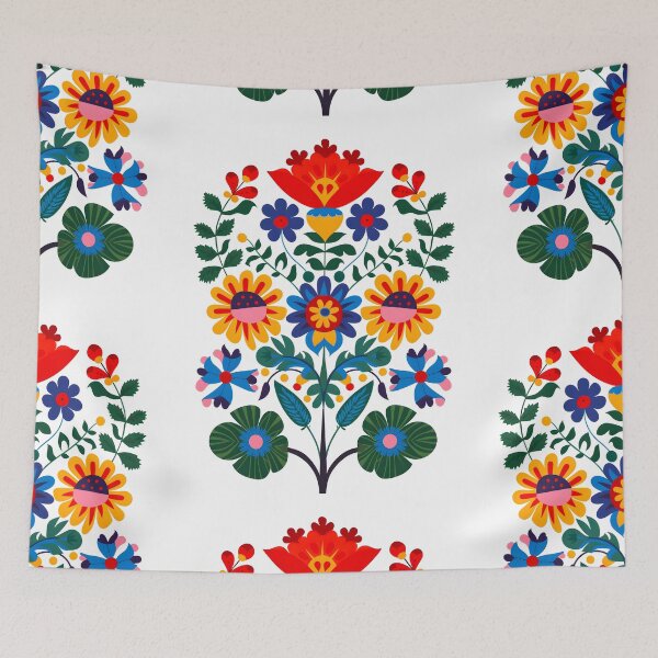 Item preview, Hungarian Folk Flower Design designed and sold by xiao xuans.