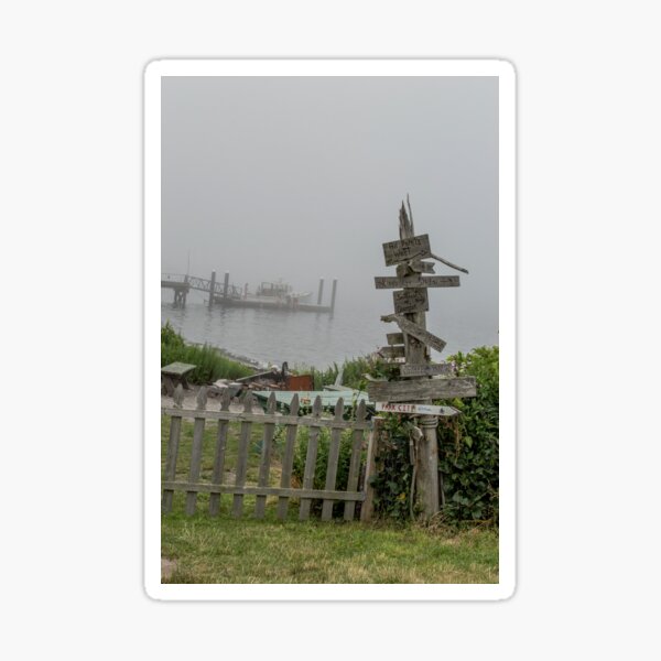 Rose Island Sticker
