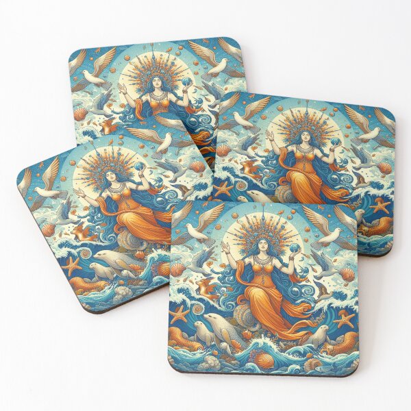 Item preview, Goddess of the Ocean designed and sold by Feathers51.