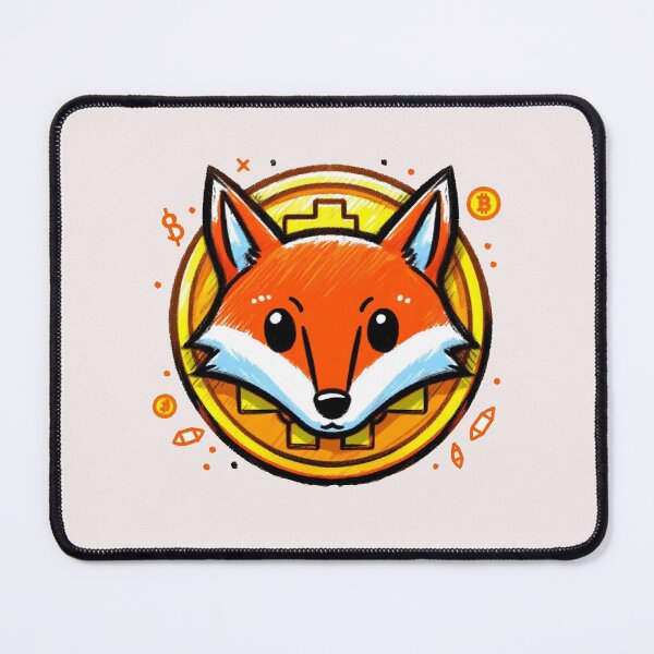 Item preview, Meme Coin Fox designed and sold by LemuellTrends.