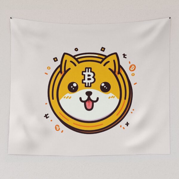 Item preview, Meme Coin Dog designed and sold by LemuellTrends.