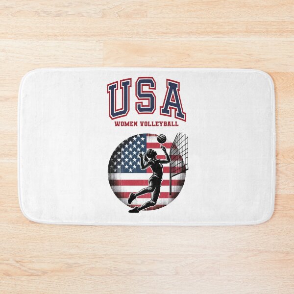 Item preview, Women's USA Volleyball Flag Women Girls designed and sold by R&BApparel.