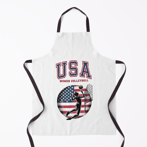 Item preview, Women's USA Volleyball Flag Women Girls designed and sold by R&BApparel.