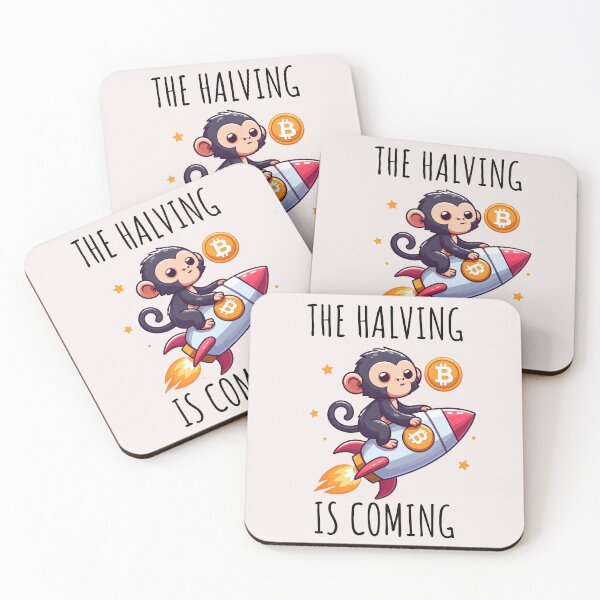 Item preview, Bitcoin Halving Monkey designed and sold by LemuellTrends.