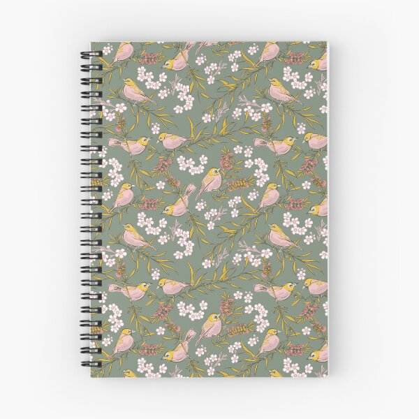 Item preview, Silvereyes with Bottlebrush designed and sold by Jo Wilson Design.