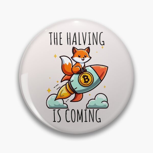 Item preview, Bitcoin Halving Fox designed and sold by LemuellTrends.