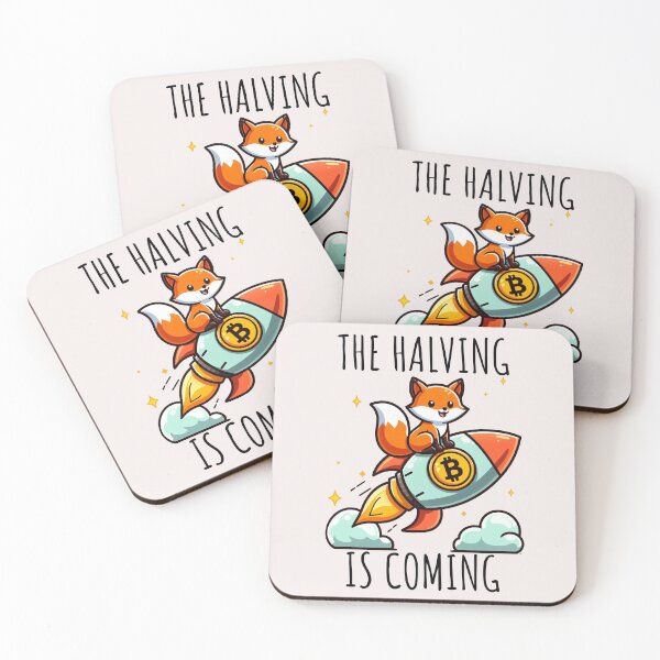 Item preview, Bitcoin Halving Fox designed and sold by LemuellTrends.