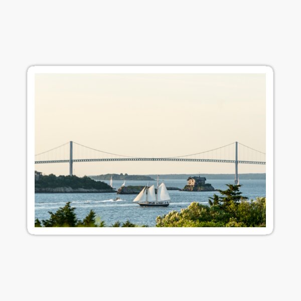 The Claiborne Pell Newport Bridge Sticker