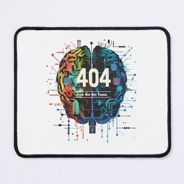 Item preview, 404: Brain Not Found designed and sold by GalacticLabs.