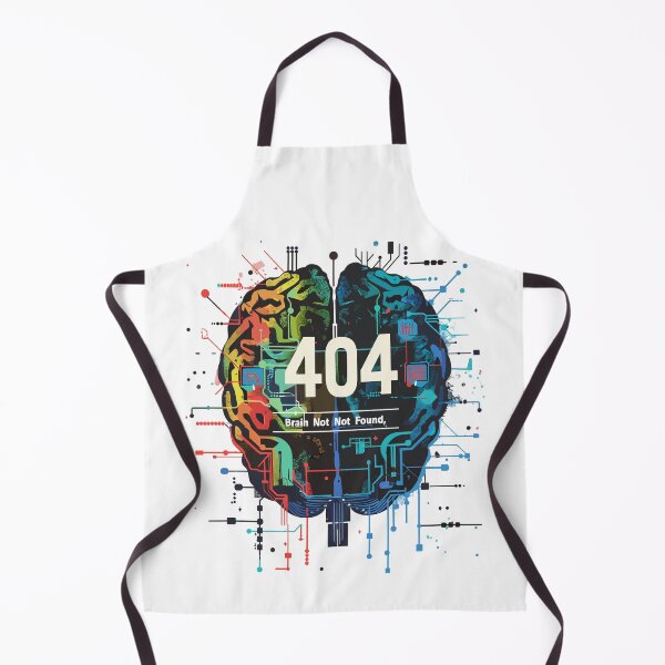 Item preview, 404: Brain Not Found designed and sold by GalacticLabs.