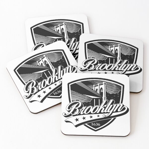 Item preview, Brooklyn Shield with Swoosh Design designed and sold by edwardeksi.
