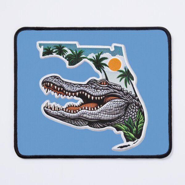 Item preview, State of FL Map Alligator designed and sold by pixiedustpaint.