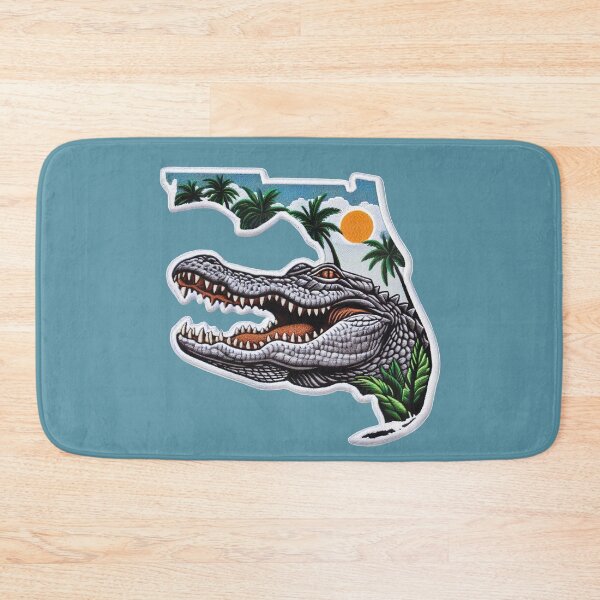 Item preview, State of FL Map Alligator designed and sold by pixiedustpaint.